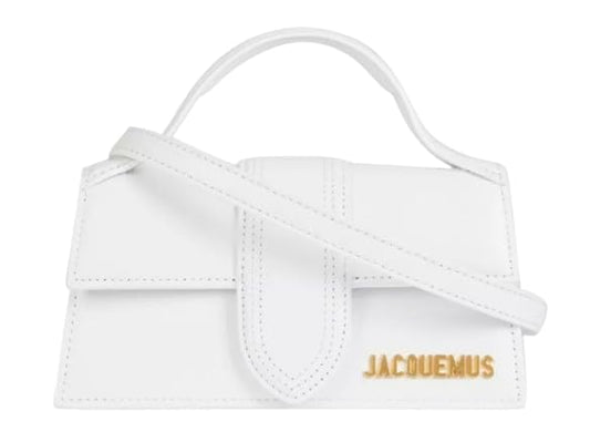 JACQUEMUS Secondhand Weiße le Bambino Tasche