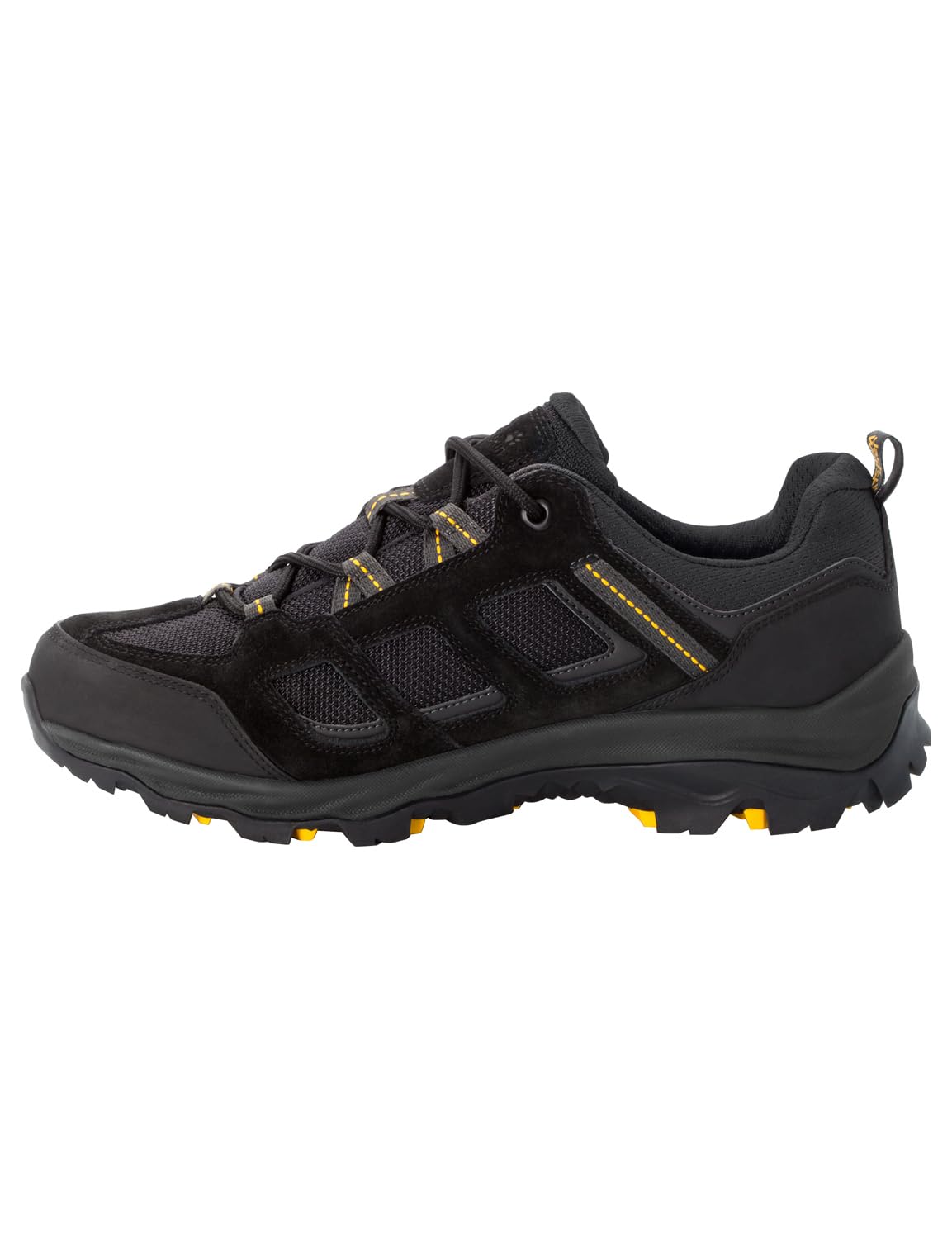 Jack Wolfskin Herren Vojo 3 Texapore Low M, Black Burly Yellow Xt, 43 EU