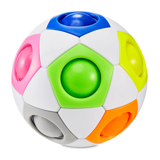 CUBIDI® Original Regenbogenball | Geschicklichkeitsspiel für Kinder und Erwachsene | Spannendes Knobelspiel für Mädchen und Jungen ab 6 Jahren | fördert räumliches Denken, Logik und Vorstellungskraft